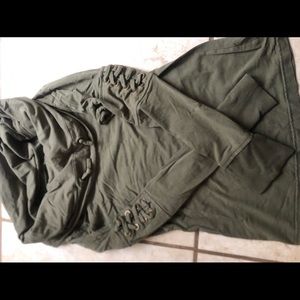 Nomads Hemp Wear bamboo sage green long sleeve